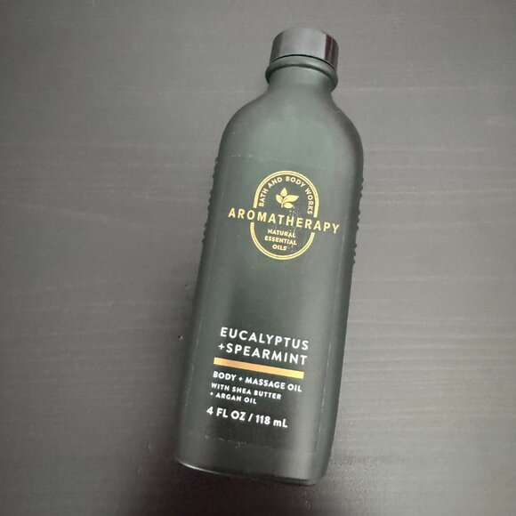 Bath and Body Works Aromatherapy Eucalyptus Spearmint Body and Massage Oil - Picture 5 of 14